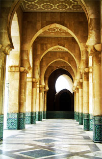 gorgous moroccan city scene